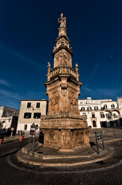 Five Amazing towns in Apulia -Ostuni, Colonna di Sant' Oronzo