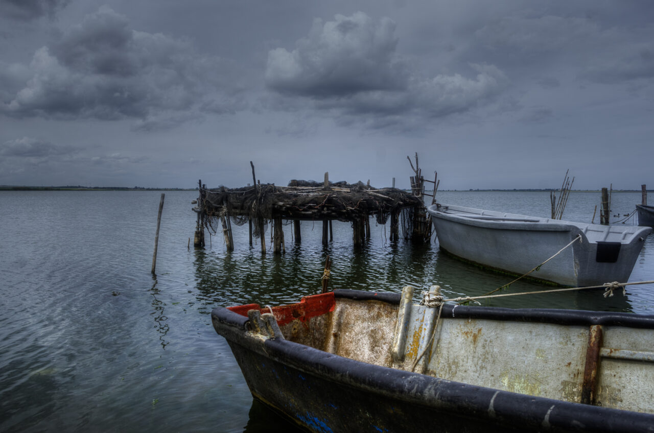 Laguna di Lesina e sandali