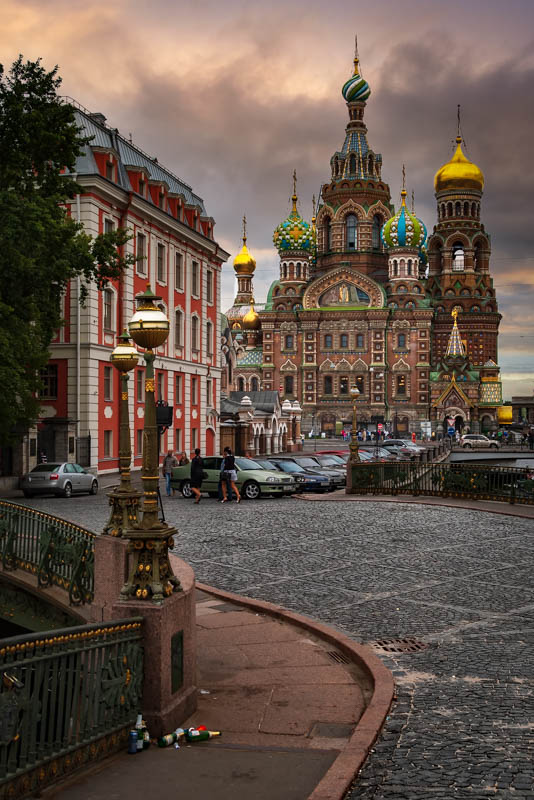 Evening at the Cathedral - Saint Peterburg