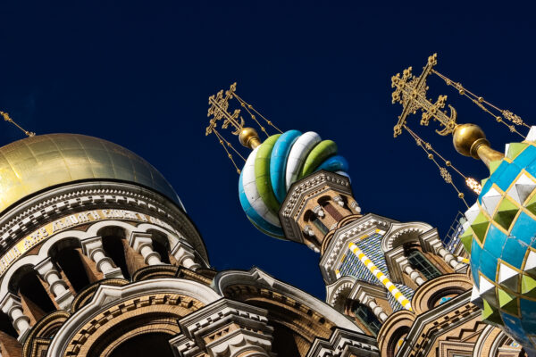 5 beautiful attractions to visit in Saint Petersburg  - Church of the spilled blood domes