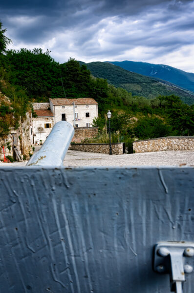 San Pietro Infine
Cannone puntato sulla valle