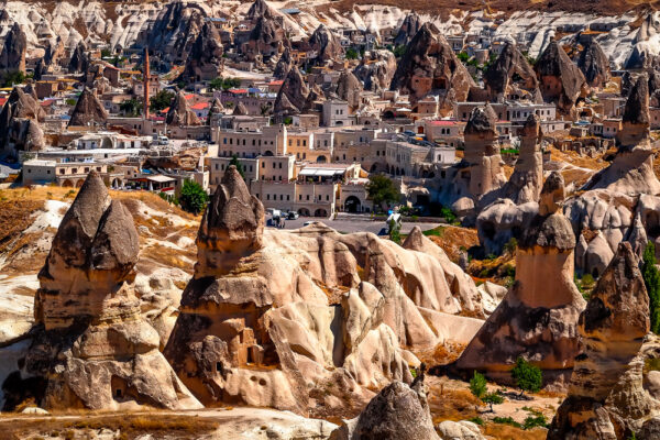 la città tr io camini delle fate Göreme