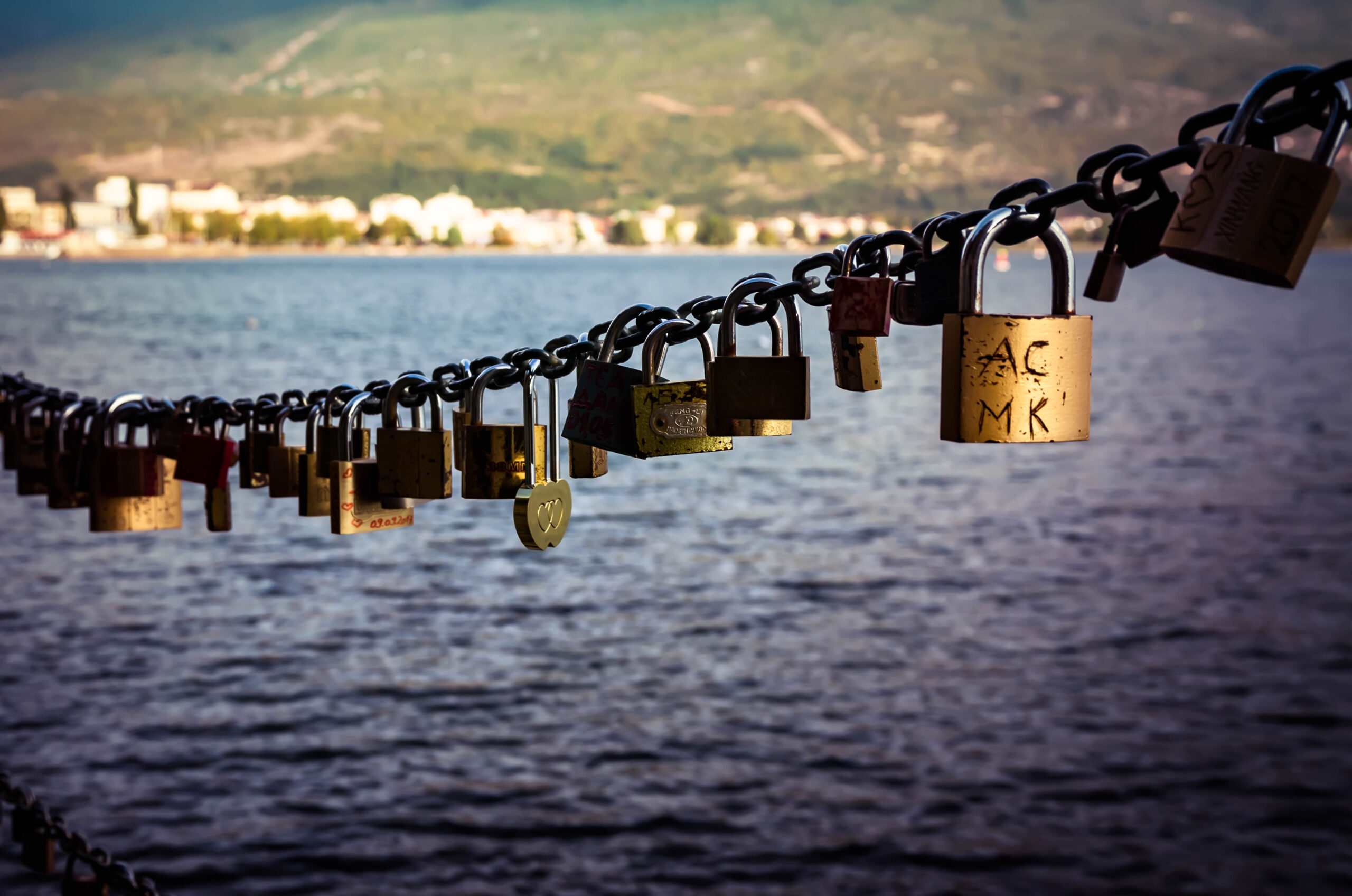 The Magic Of Ohrid
Ohrid love padlocks