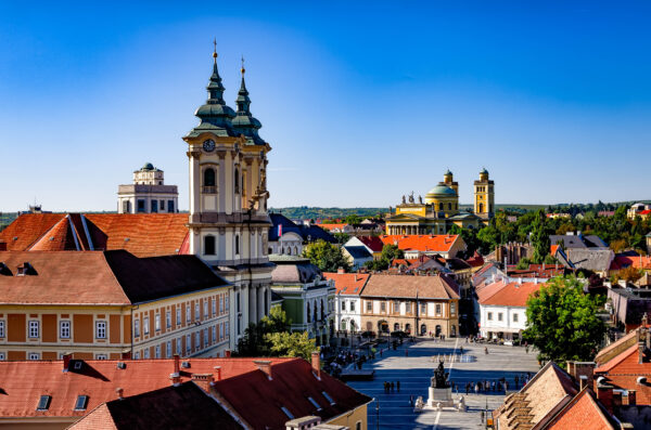 Eger: bella e (quasi) sconosciuta
Panorama di Eger dal castello