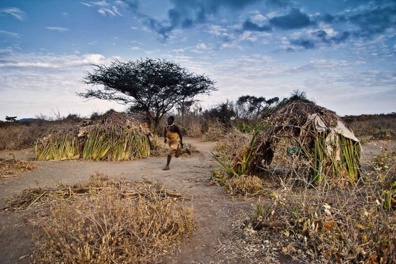 Hadzabe, the last hunters-gatherers . Waking call